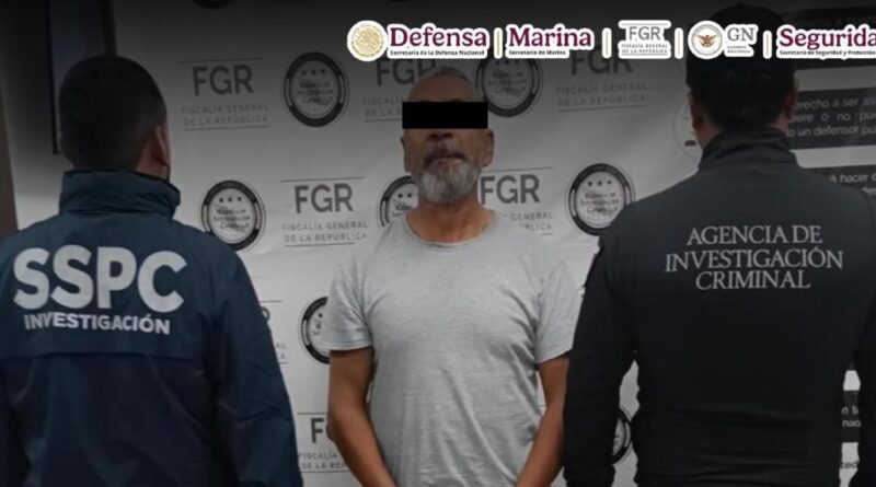 Capturan al El Cholo Palacios, por delincuencia organizada y desaparición forzada